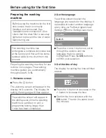 Preview for 16 page of Miele W 5964 WPS Operating Instructions Manual