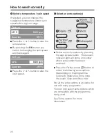 Preview for 22 page of Miele W 5964 WPS Operating Instructions Manual