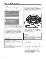 Preview for 26 page of Miele W 5964 WPS Operating Instructions Manual