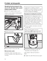 Preview for 56 page of Miele W 5964 WPS Operating Instructions Manual