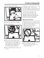 Preview for 57 page of Miele W 5964 WPS Operating Instructions Manual