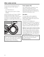 Preview for 58 page of Miele W 5964 WPS Operating Instructions Manual