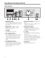 Preview for 14 page of Miele W 5965 WPS Operating Instructions Manual