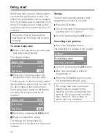 Preview for 32 page of Miele W 5965 WPS Operating Instructions Manual