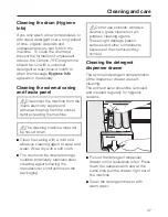 Preview for 47 page of Miele W 5965 WPS Operating Instructions Manual