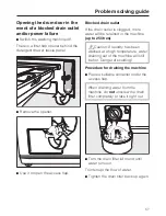 Preview for 57 page of Miele W 5965 WPS Operating Instructions Manual