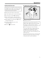 Preview for 15 page of Miele W 6071 Operating And Installation Instructions