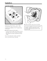 Preview for 16 page of Miele W 6071 Operating And Installation Instructions