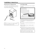 Preview for 38 page of Miele W 6071 Operating And Installation Instructions