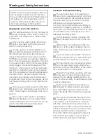 Предварительный просмотр 4 страницы Miele W 6073 Operating Instructions Manual