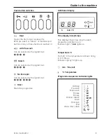 Предварительный просмотр 9 страницы Miele W 6073 Operating Instructions Manual