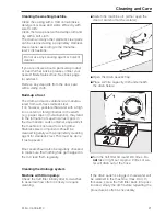 Предварительный просмотр 21 страницы Miele W 6073 Operating Instructions Manual