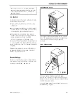 Предварительный просмотр 29 страницы Miele W 6073 Operating Instructions Manual