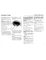 Preview for 16 page of Miele W 698 Hydromatic Operating Instructions Manual