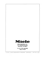 Preview for 48 page of Miele W 765 Operating Manual