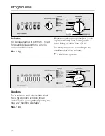 Предварительный просмотр 16 страницы Miele W 820 Operating Instructions Manual