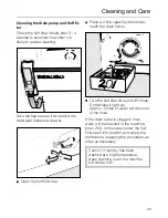 Предварительный просмотр 23 страницы Miele W 820 Operating Instructions Manual