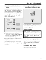 Предварительный просмотр 15 страницы Miele W 827 Operating Instructions Manual