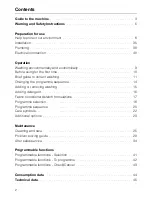 Preview for 2 page of Miele W 833 Operating Instructions Manual