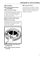 Preview for 13 page of Miele W 833 Operating Instructions Manual