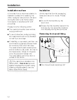 Preview for 52 page of Miele W 863 Operating Instructions Manual