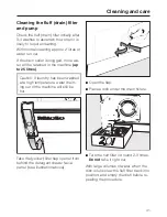 Preview for 41 page of Miele W 864 Operating Manual