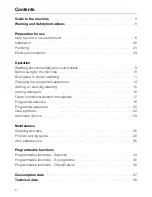 Preview for 2 page of Miele W 902 Operating Instructions Manual