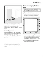 Preview for 39 page of Miele W 902 Operating Instructions Manual