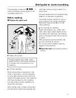 Preview for 11 page of Miele W 906 Operating Instructions Manual