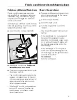 Preview for 17 page of Miele W 906 Operating Instructions Manual