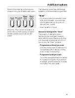 Preview for 23 page of Miele W 906 Operating Instructions Manual