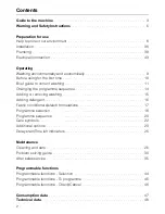 Preview for 2 page of Miele W 919 WPS Operating Instructions Manual