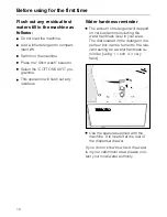 Preview for 10 page of Miele W 919 WPS Operating Instructions Manual