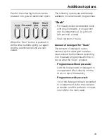 Preview for 23 page of Miele W 919 WPS Operating Instructions Manual