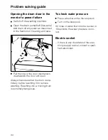 Preview for 34 page of Miele W 919 WPS Operating Instructions Manual