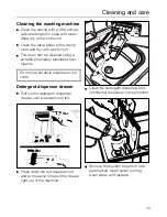 Preview for 23 page of Miele W 930i Operating Instructions Manual