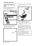 Preview for 24 page of Miele W 930i Operating Instructions Manual