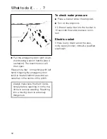 Preview for 32 page of Miele W 930i Operating Instructions Manual