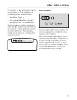 Preview for 33 page of Miele W 930i Operating Instructions Manual