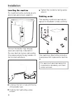 Preview for 36 page of Miele W 930i Operating Instructions Manual