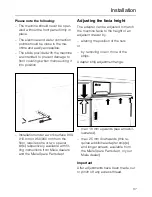 Preview for 37 page of Miele W 930i Operating Instructions Manual