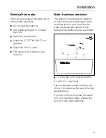 Preview for 41 page of Miele W 930i Operating Instructions Manual