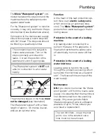 Preview for 43 page of Miele W 930i Operating Instructions Manual