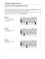 Preview for 48 page of Miele W 930i Operating Instructions Manual