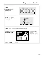 Preview for 49 page of Miele W 930i Operating Instructions Manual