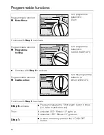 Preview for 50 page of Miele W 930i Operating Instructions Manual