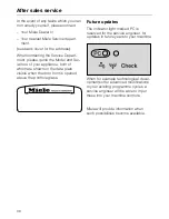 Preview for 36 page of Miele W 931i Operating Instructions Manual