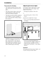 Preview for 40 page of Miele W 931i Operating Instructions Manual