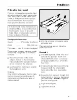 Preview for 41 page of Miele W 931i Operating Instructions Manual