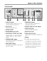 Предварительный просмотр 7 страницы Miele W 939 WPS Operating Instructions Manual